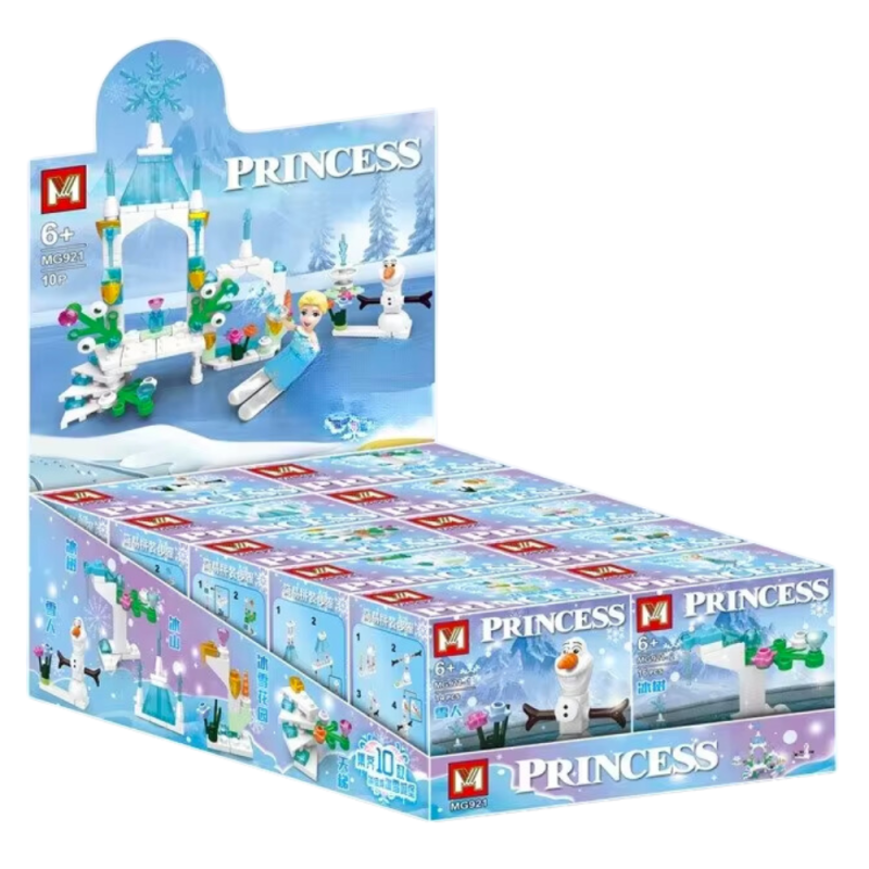 Blocs De Construction MG921 Princess - Lot de 10 · Smarty Paris